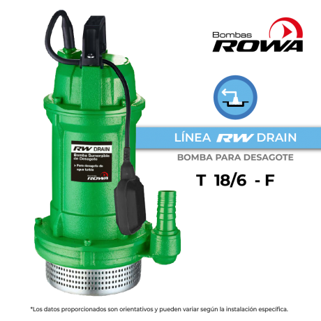RW DRAIN T  18/6  - F